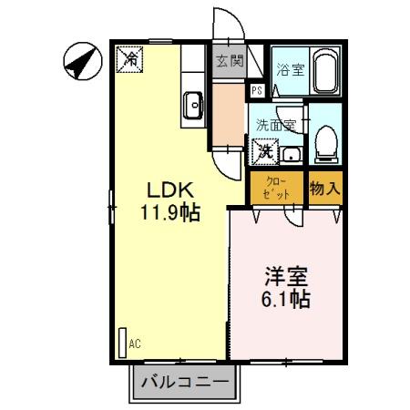 泉大津市春日町のハイツ