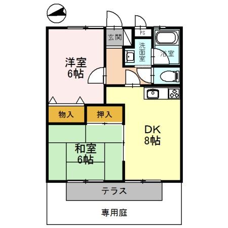 堺市西区鳳中町９丁のアパート