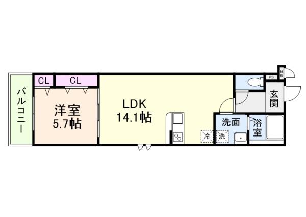 泉大津市池浦町４丁目のアパート