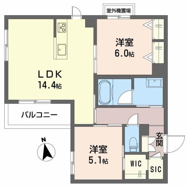 堺市西区浜寺元町６丁のマンション