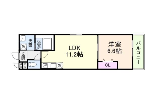高石市綾園５丁目のアパート