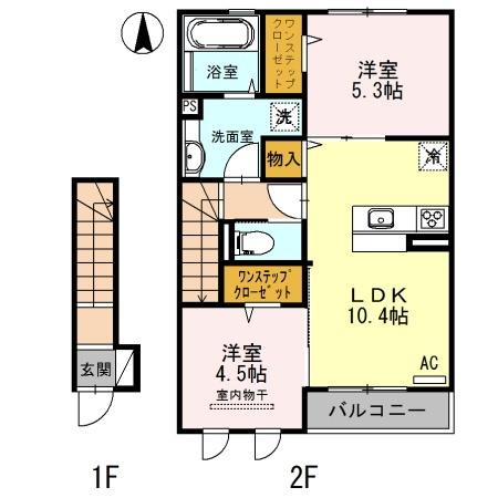 堺市西区鳳中町１０丁のアパート