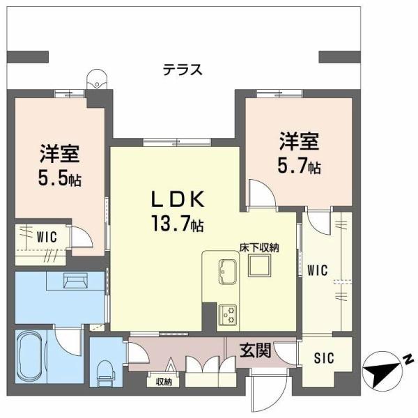 堺市西区浜寺元町３丁のマンション