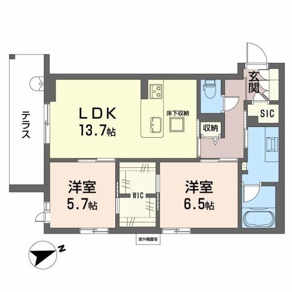 堺市西区浜寺元町３丁のマンション