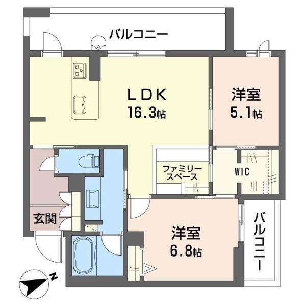 堺市西区浜寺元町３丁のマンション