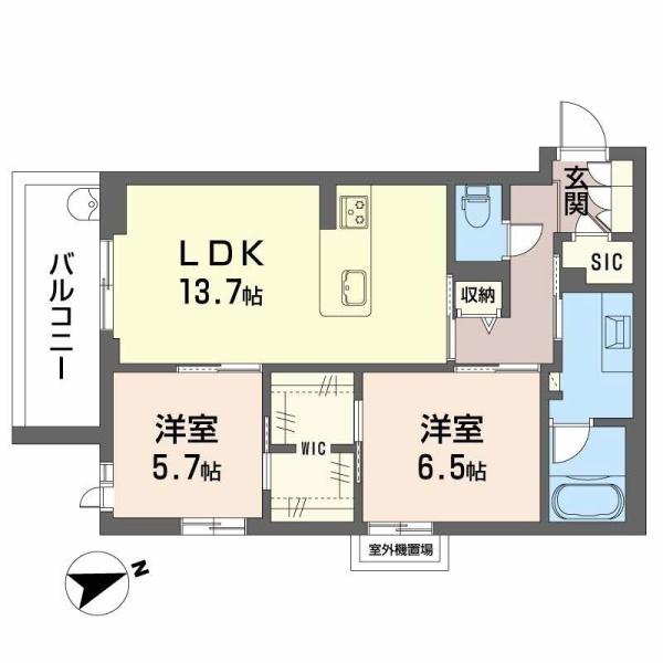 堺市西区浜寺元町３丁のマンション