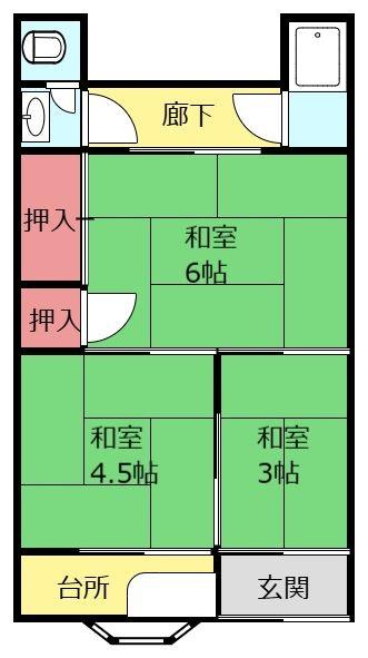 高石市綾園５丁目のアパート