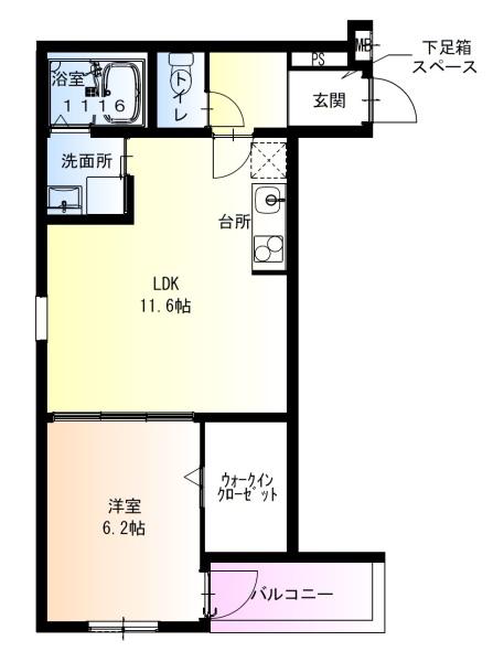 泉大津市二田町１丁目のアパート