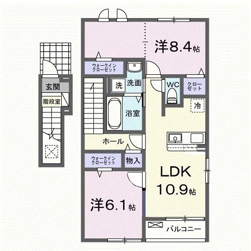 高石市綾園６丁目のアパート