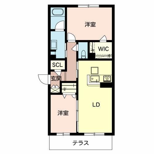 高石市東羽衣７丁目のアパート