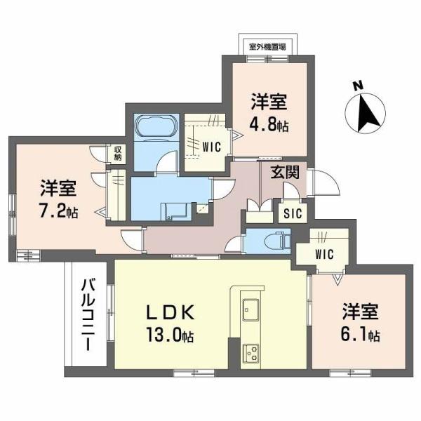 シャーメゾン伽羅橋