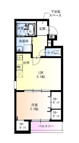 高石市綾園３丁目のアパート