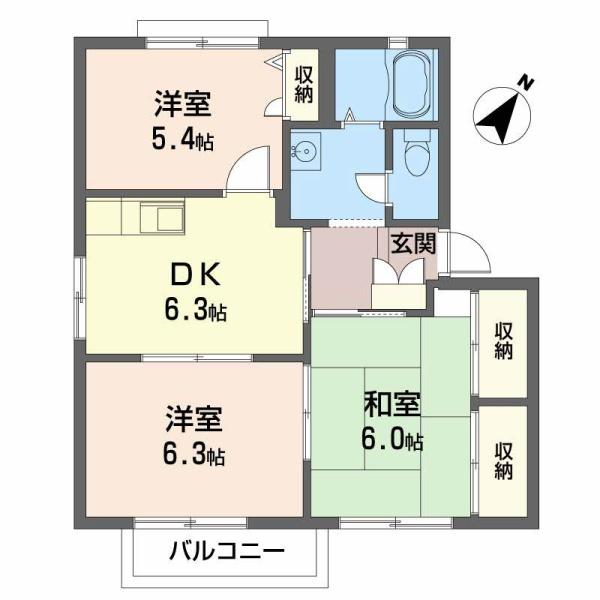 和泉市伯太町６丁目のハイツ