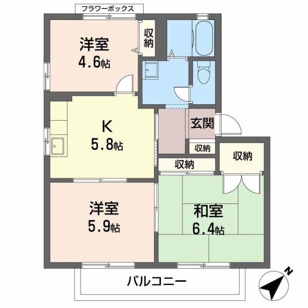 高石市取石５丁目のハイツ