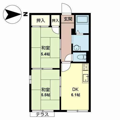 堺市西区鳳北町８丁のアパート