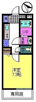 泉大津市松之浜町２丁目のハイツ