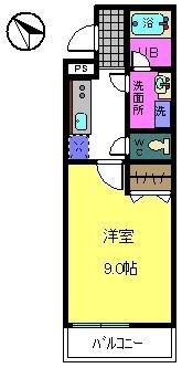 泉大津市池浦町４丁目のハイツ