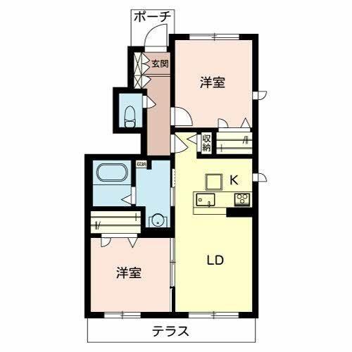 高石市高師浜１丁目のハイツ