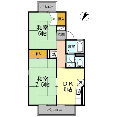 泉大津市二田町３丁目のアパート