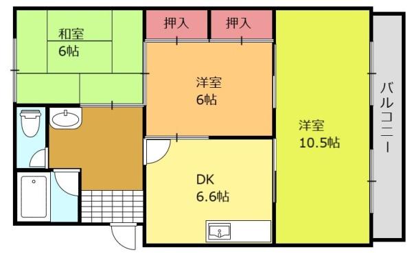 高石市綾園６丁目のハイツ