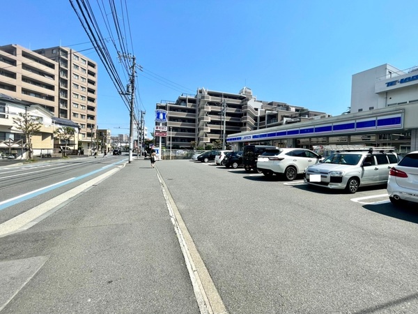 藤沢市藤沢３丁目のアパート(ローソン藤沢鵠沼神明一丁目店)