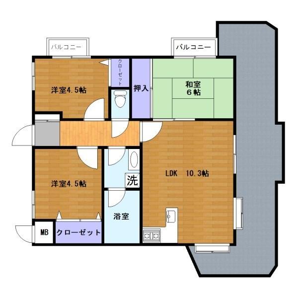 ダイアパレス水前寺第２