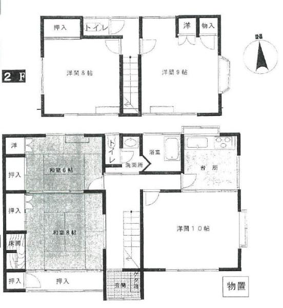 栗橋東2丁目貸家