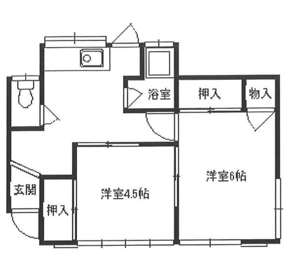 東栄1丁目貸家