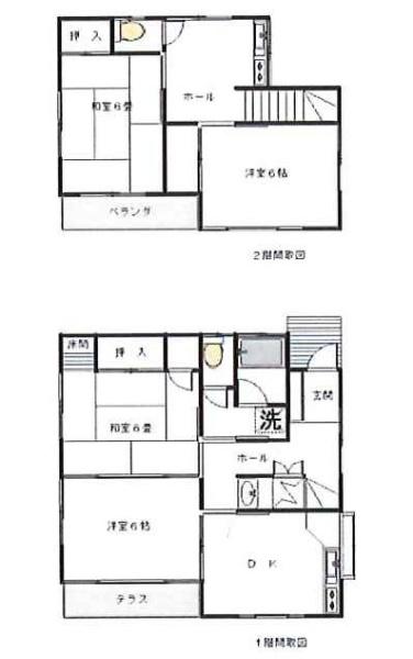 荒川貸家　A