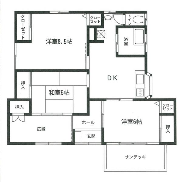 栗橋東3丁目貸家