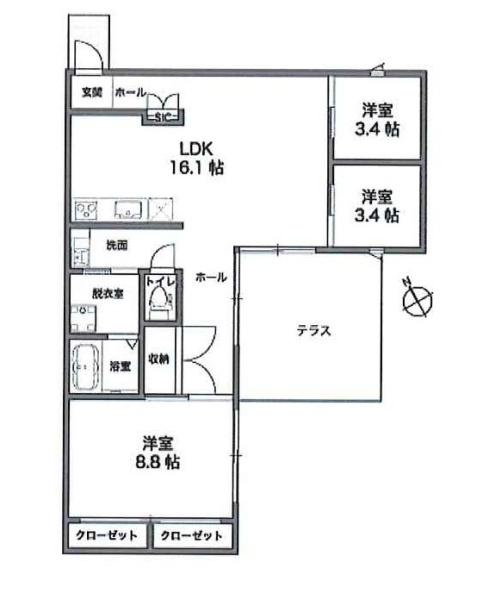 幸手市東１丁目貸家（6019-13）