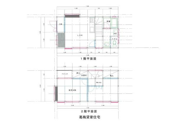 久喜市葛梅１丁目の貸家