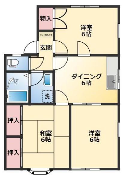 プラザ野本B棟