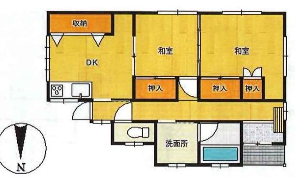 幸手市中１丁目貸家