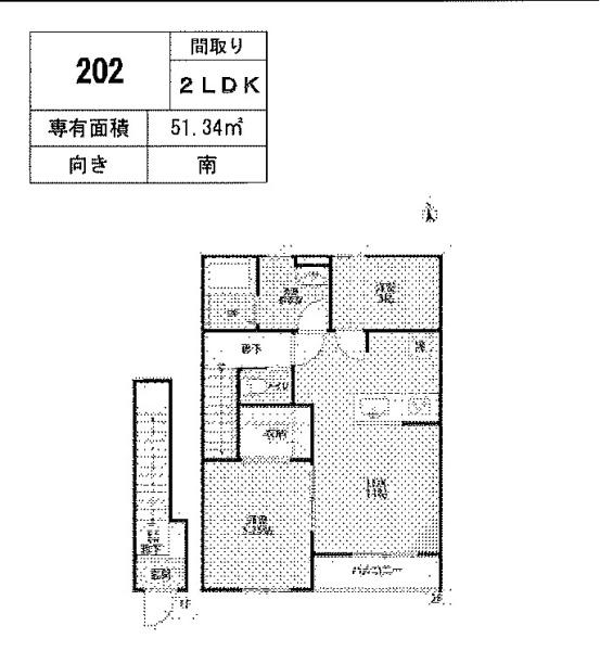 リーブルファイン花崎駅(間取り)
