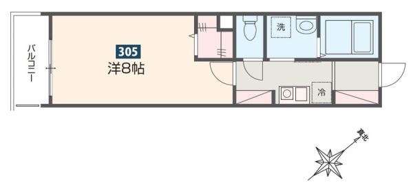 MELDIA鷲宮(間取り)
