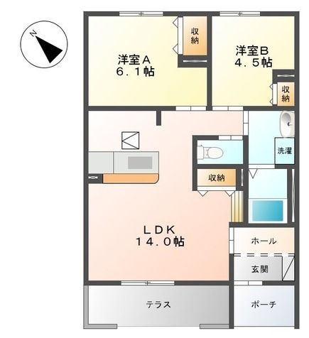 コンフィード(間取り)