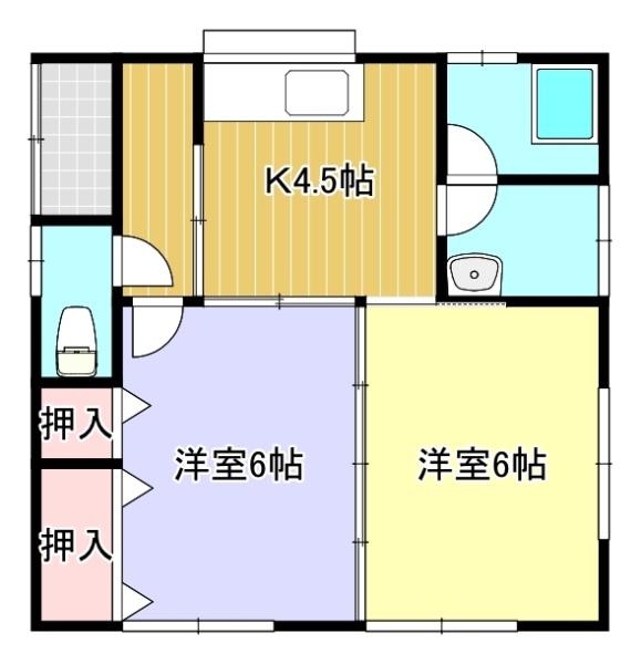 大門町貸家　A棟