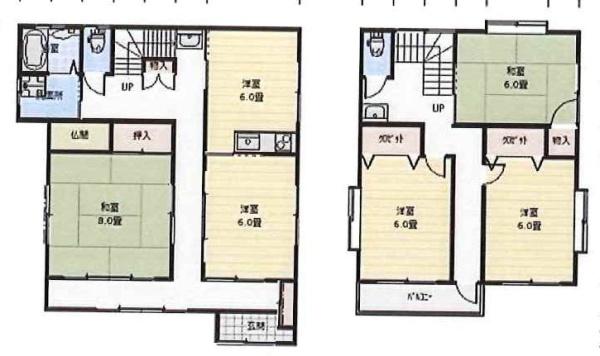 幸手市中２丁目の貸家