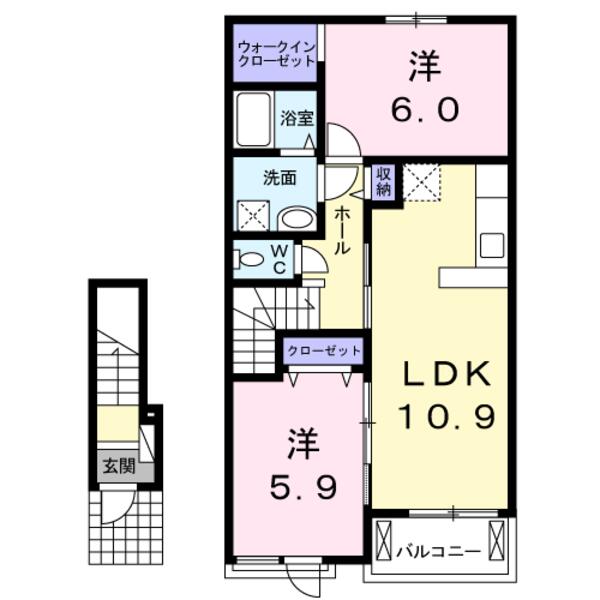 加須市鴻茎のアパート