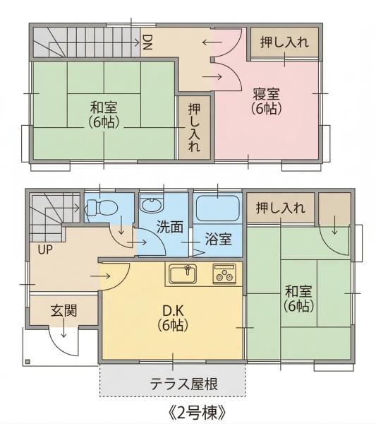 杉戸町内田貸家