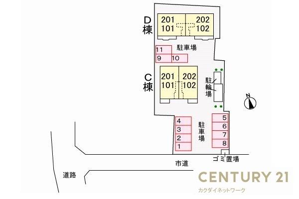 加須市志多見のアパート