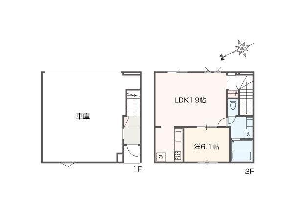 Casa　garageFiorireⅠ