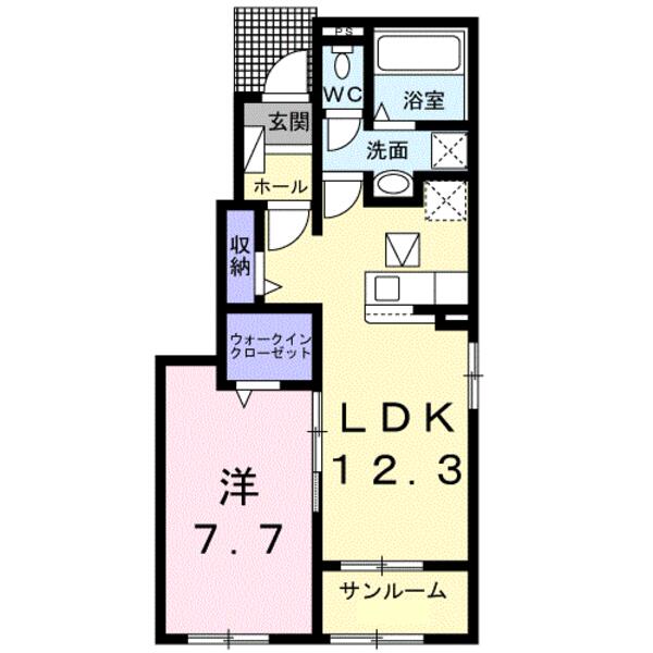 白岡市千駄野のアパート