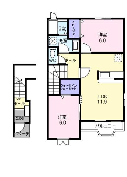 北葛飾郡杉戸町大字本郷のアパート
