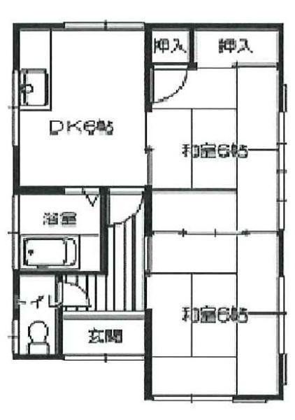 加須市土手貸家（2-5-11）