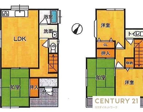 葛梅三丁目貸家