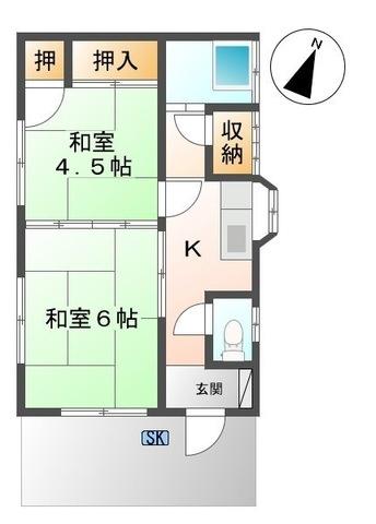 井沼貸家1