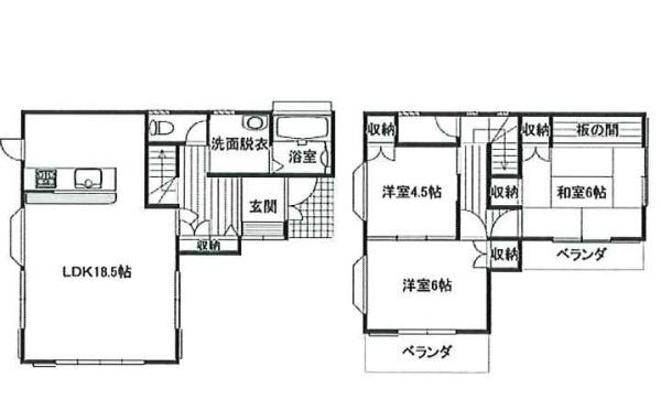 加須市南篠崎２丁目の貸家