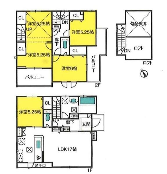BLOOMING　MAISON幸手市東２号棟01
